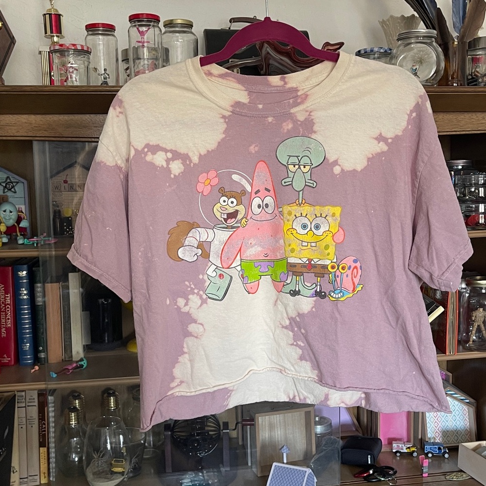 SpongeBob Acid Washed T